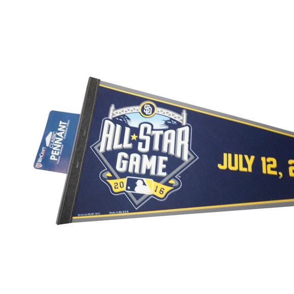 San Diego Padres MLB Baseball Style #2 - Pennant Sports Flag All Star Game 2016 - Picture 3 of 5